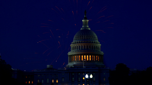 4月14日独立当天在Washtondcusa的Capitol视频