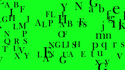 飞行字母或字母概念在圣经或书籍中的著作结尾视频