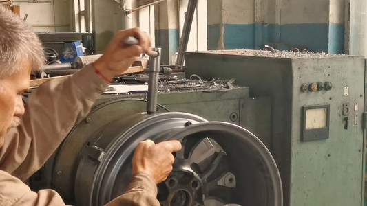 合金轮轮轮轮轮环的安装和中枢视频