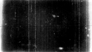 黑色背景的黑底框旧胶片9秒视频