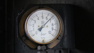 蒸汽机车压计表11秒视频