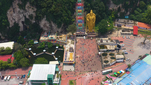 泰国旅游景点无人机航拍4K22秒视频