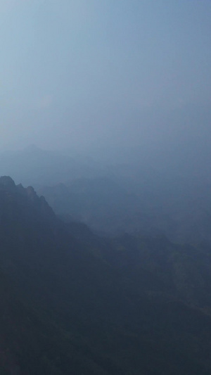 航拍湖南邵阳5A级旅游景区崀山山顶素材5A级景区45秒视频