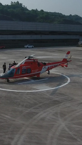 消防演练直升机救援消防宣传日视频