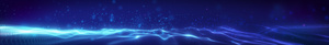 8K超宽屏唯美梦幻蓝色粒子海洋背景循环10秒视频