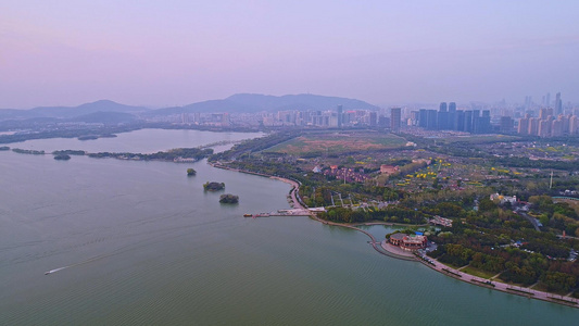 太湖风景区4K航拍视频