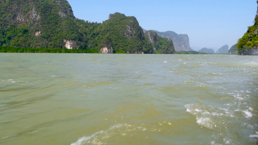 美丽的安达曼海风景视频