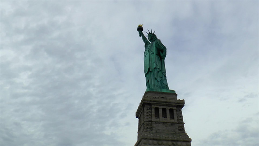 纽约自由的雕像视频