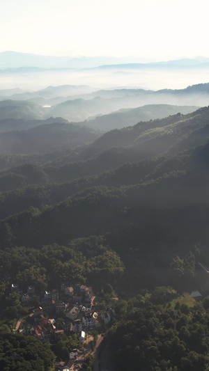 航拍5A景区衢州江郎山全景视频大自然56秒视频
