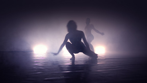 表演现代芭蕾舞舞蹈30秒视频