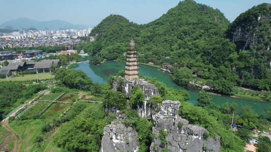 穿山公园塔山景区视频