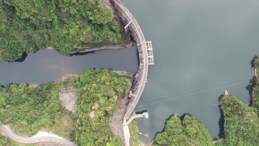 湖南张家界旅游景区地标建筑航拍视频