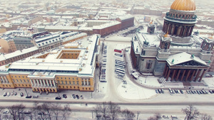 圣彼得斯堡的伊萨克斯大教堂19秒视频