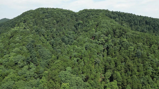  航拍湖南常德夹山国家森林公园4A景区视频