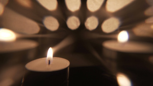 艺术蜡烛运动背景31秒视频