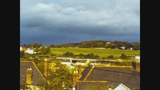 1970年统一王国英国住房屋顶3视频