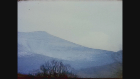 1966年联合统一王国英国山丘风景2视频