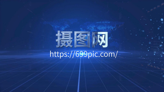 震撼三维方块运动logo演绎片头AEcs6模板视频