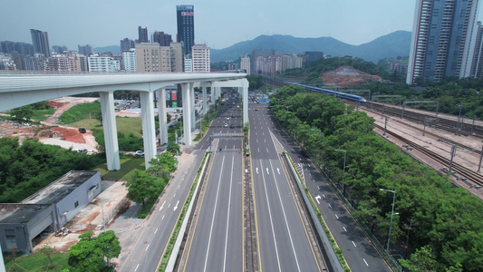 地铁轨道交通的场景[场境]视频