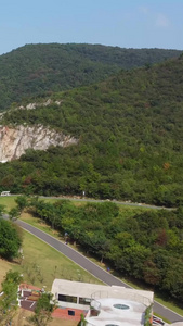 汤山矿坑公园航拍视频