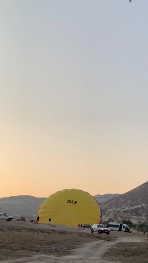 土耳其卡帕多奇亚热气球格雷梅61秒视频