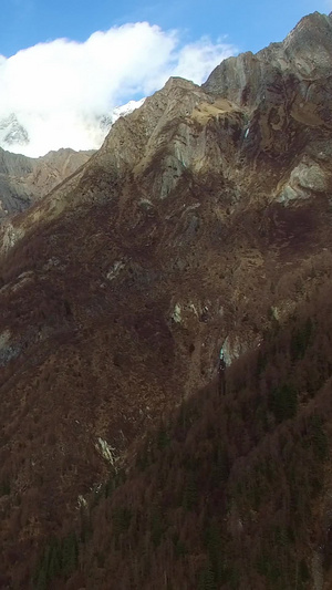 四川折多山航拍自驾游16秒视频