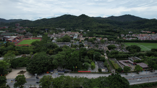 中山市孙中山纪念堂视频