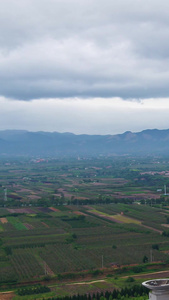 宝鸡法门寺景区航拍陕西旅游视频