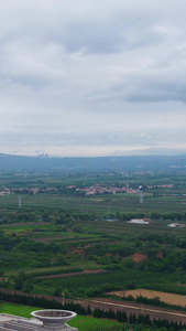 宝鸡法门寺景区航拍宝鸡旅游视频