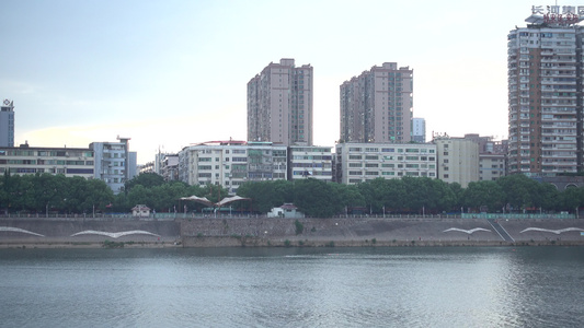 衡阳湘江城市建筑视频