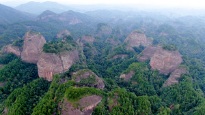 航拍湖南万佛山景区41秒视频