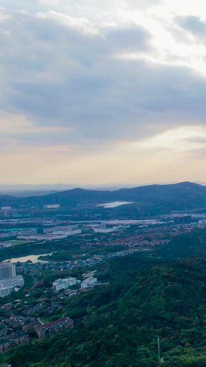 航拍南京将军山风景区南京旅游26秒视频