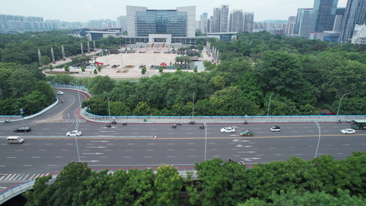 柳州城市建筑交通视频