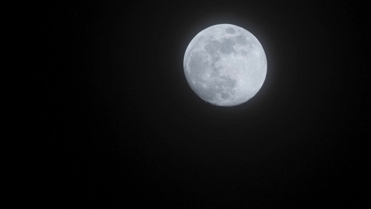月亮升起延时视频视频