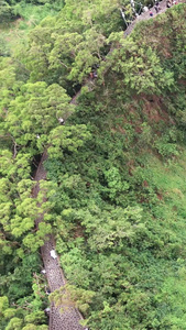 航拍海口火山地质公园视频素材死火山视频