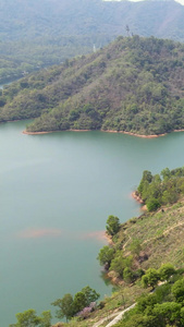 航拍惠州红花湖景区惠州西湖风景名胜区视频