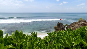 印尼巴厘岛海边自然风光22秒视频