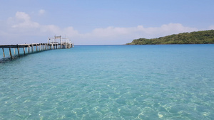 夏季清蓝海洋12秒视频