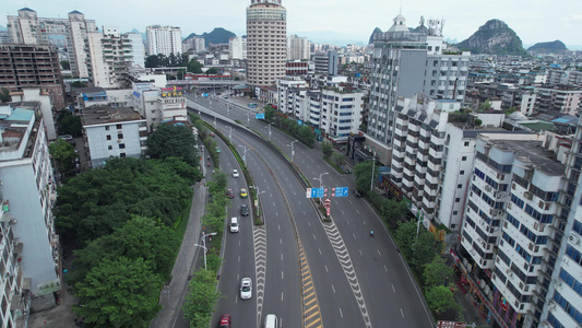 翠竹路的城市视频