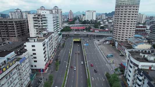 翠竹路的城市视频