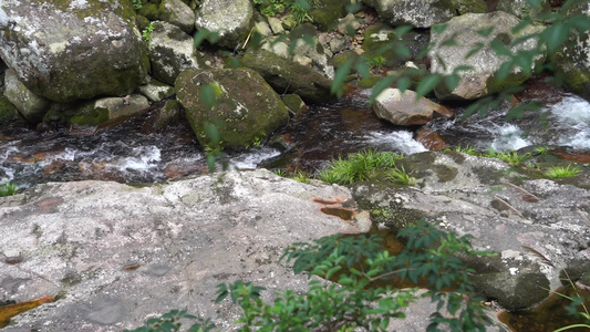 溪谷峡谷旅游视频