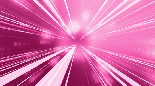 粉色炫光线条推进梦幻光晕背景视频视频