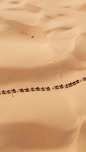 航拍宁夏中卫腾格里沙漠沙漠旅游视频
