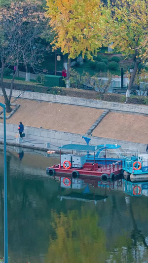 延时年味夜景西安古城墙古建筑28秒视频