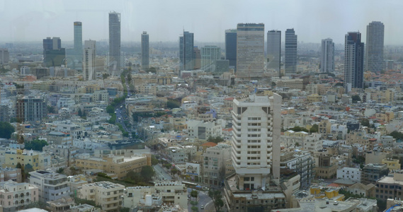 日间调用 Aviv 城市视图, Israel视频