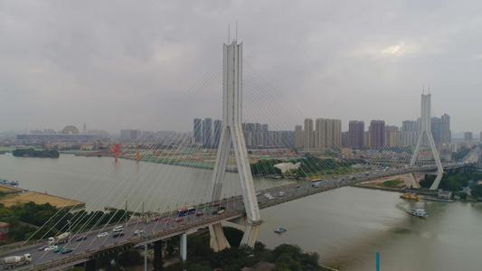 广州鹤洞大桥视频