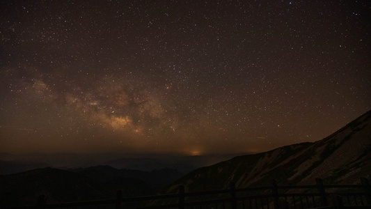 4K星空拍摄延时视频