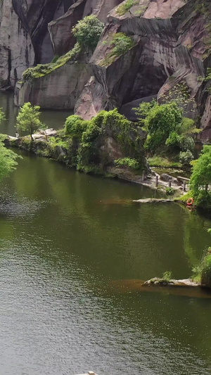 浙江绍兴东湖风光航拍视频绍兴旅游34秒视频