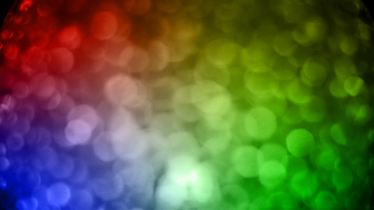 彩虹 orbs 运动背景视频