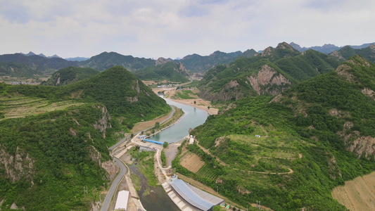 辽宁西部山川河流视频